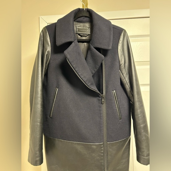 Danier Women's Wool and Leather Jacket - Picture 4 of 15